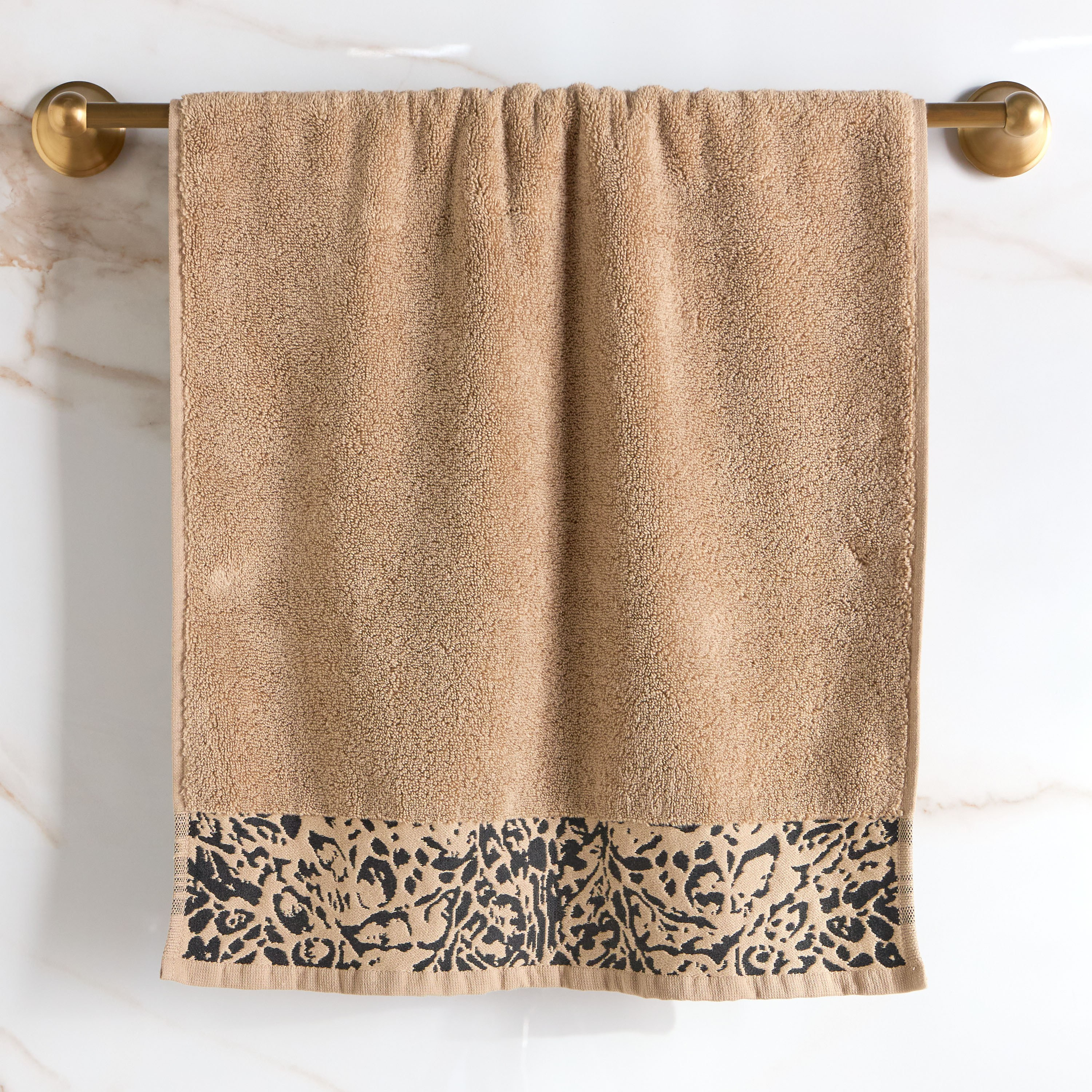 Roberto Cavalli Lynx 550 GSM Cotton Hand Towel - 50x90 cm-household-bathandlaundry-bathlinen-towels-image-1