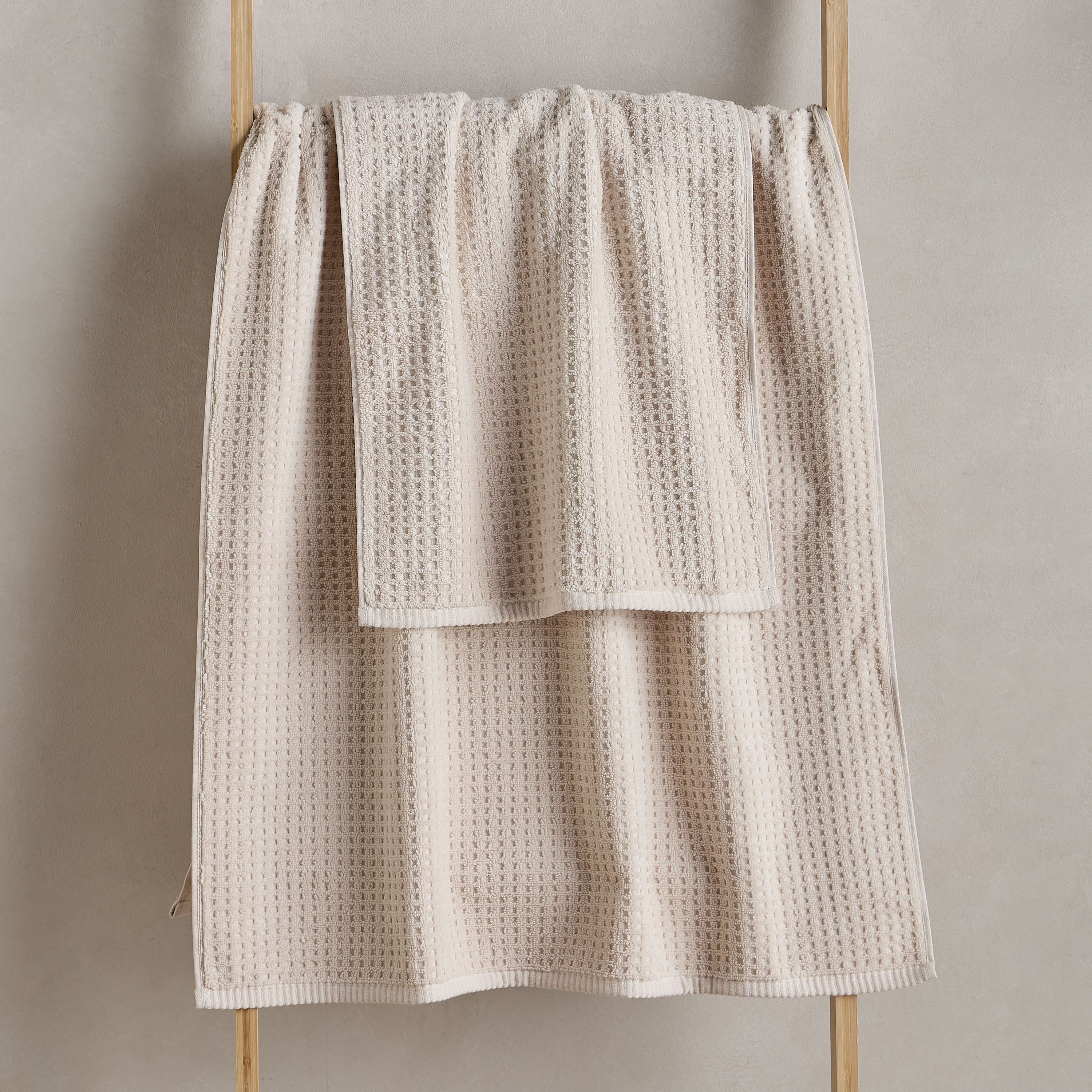 Waffle 4-Piece 550 GSM Cotton Towel Set-household-bathandlaundry-bathlinen-towels-image-2