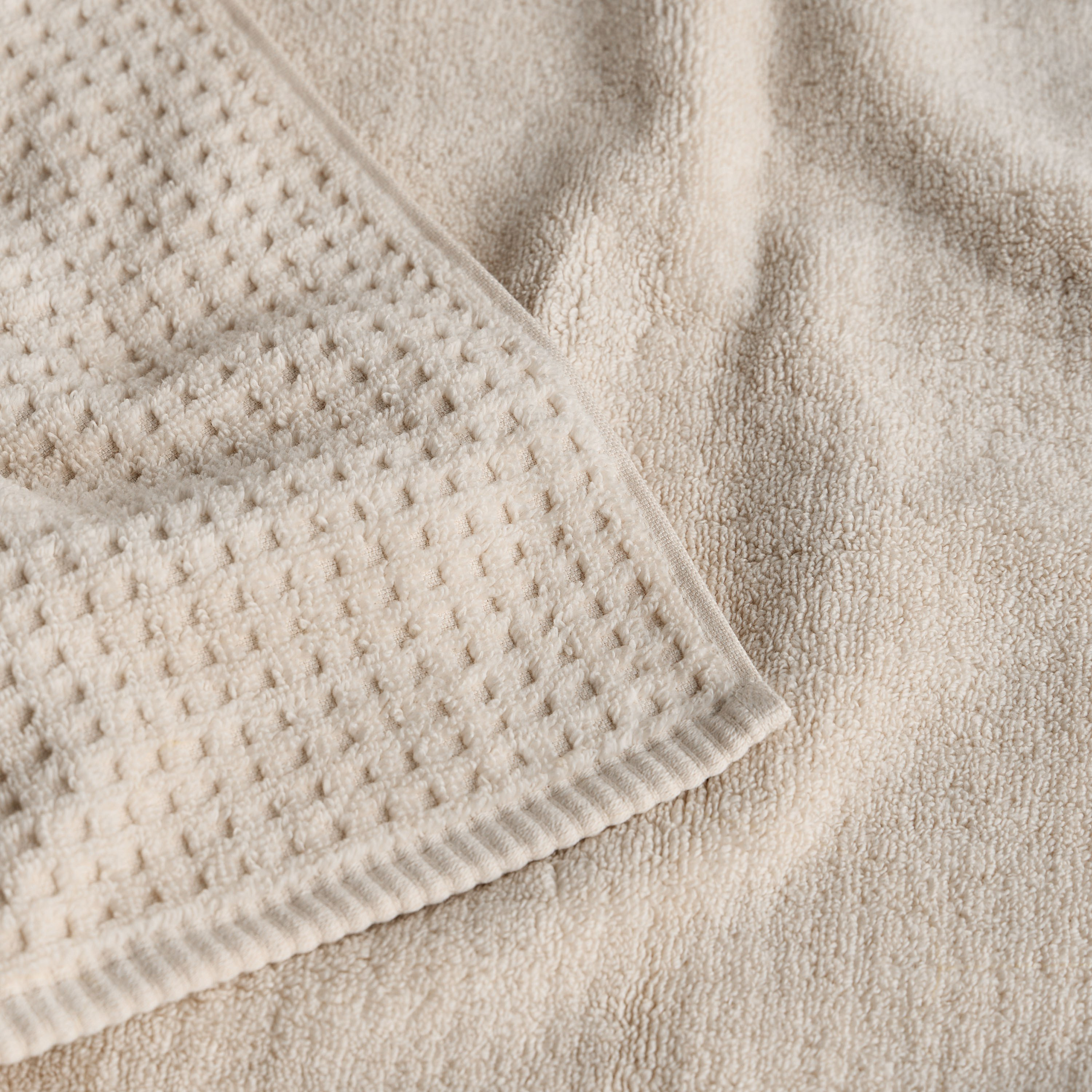 Waffle 4-Piece 550 GSM Cotton Towel Set-household-bathandlaundry-bathlinen-towels-image-3