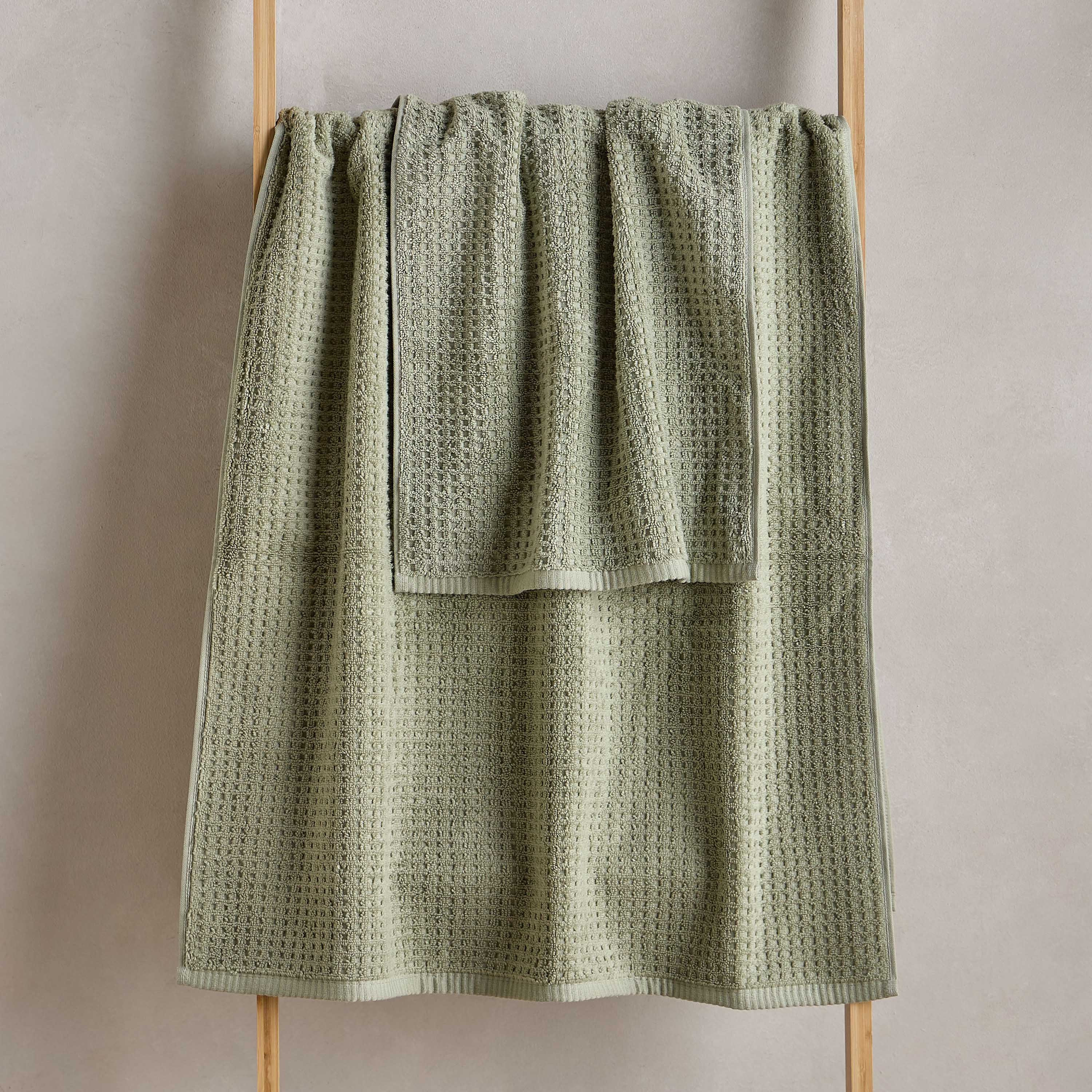 Waffle 4-Piece 550 GSM Cotton Towel Set-household-bathandlaundry-bathlinen-towels-image-2