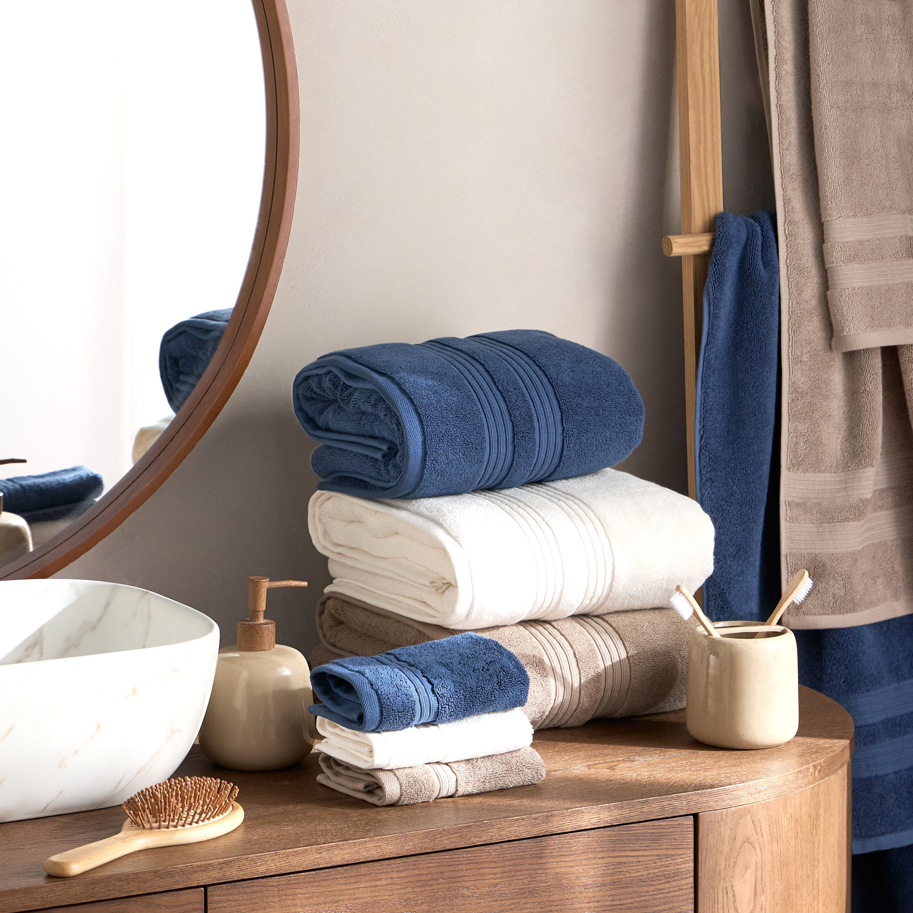 Retreat 650 GSM Cotton Bath Sheet - 90x150 cm-household-bathandlaundry-bathlinen-towels-image-7