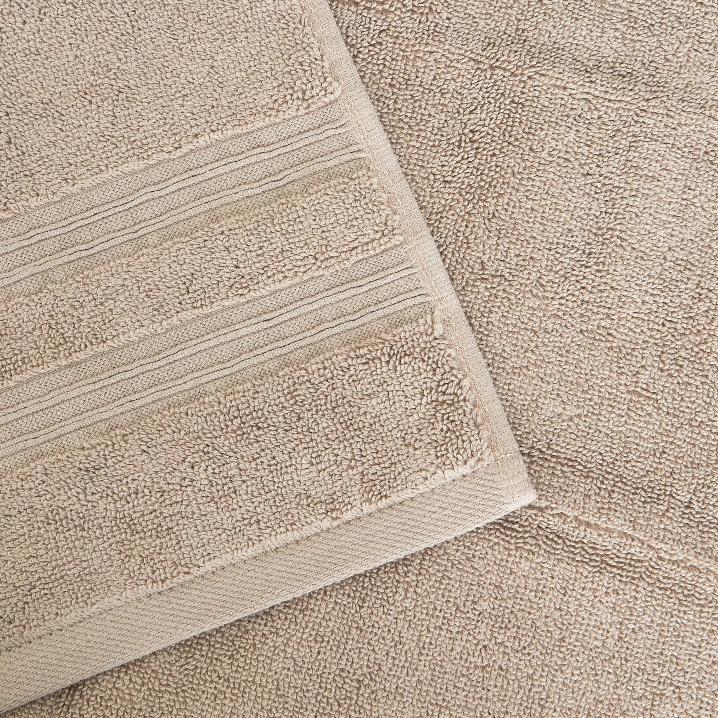طقم مناشف يد قطنية 2 قطعة بكثافة 650 جرام لكل متر مربع - ريتريت - 40×70 سم-household-bathandlaundry-bathlinen-towels-image-2