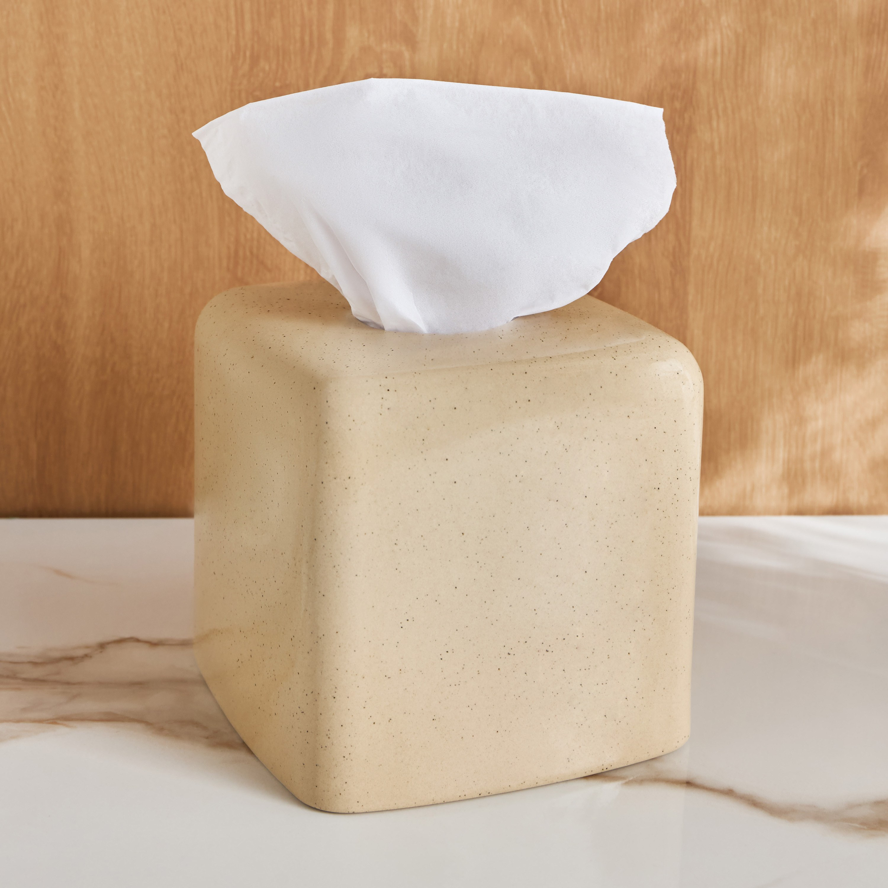 غطاء علبة مناديل جوردس أنيق - روز وود-household-bathandlaundry-bathaccessories-tissueboxesandcottonjars-image-1