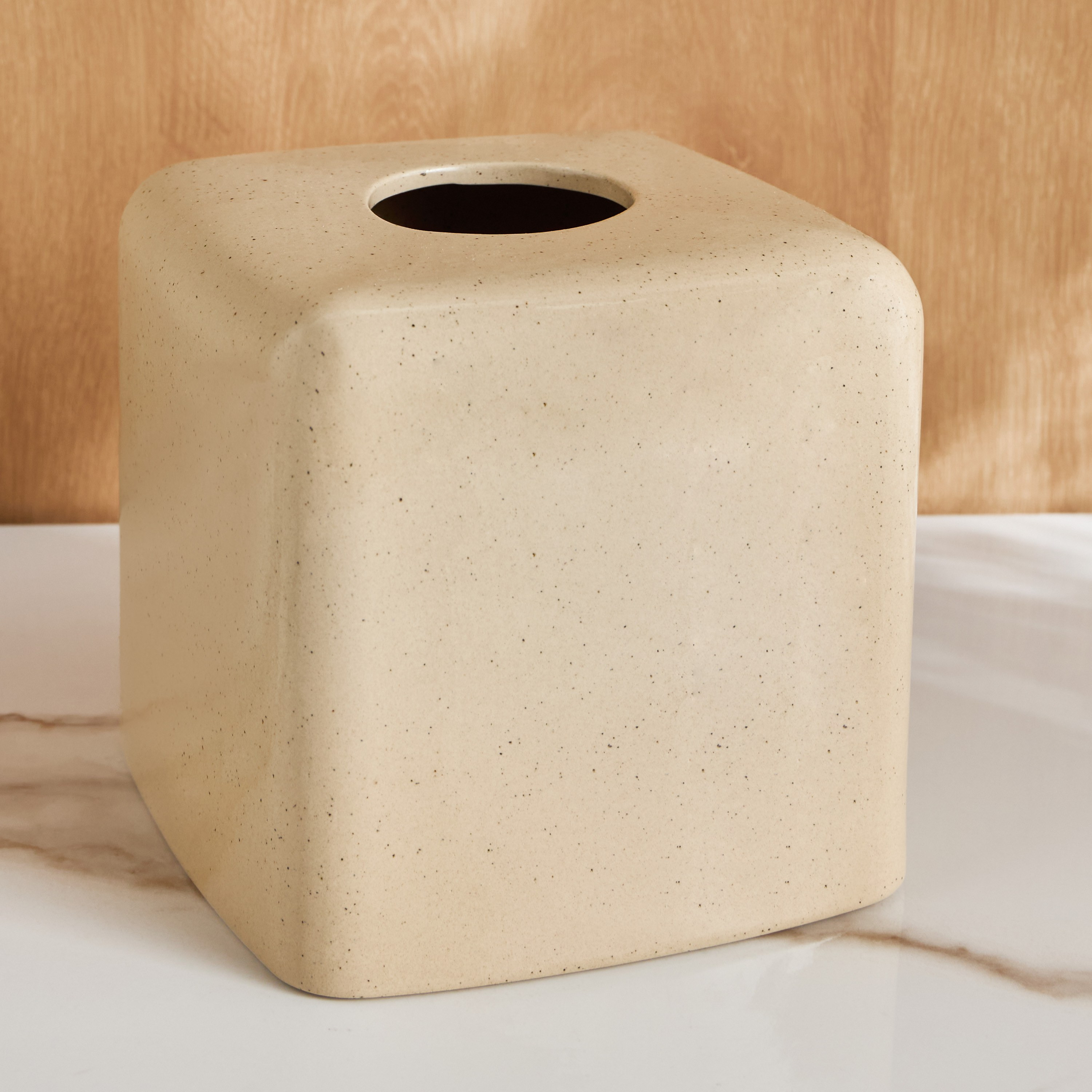 غطاء علبة مناديل جوردس أنيق - روز وود-household-bathandlaundry-bathaccessories-tissueboxesandcottonjars-image-2
