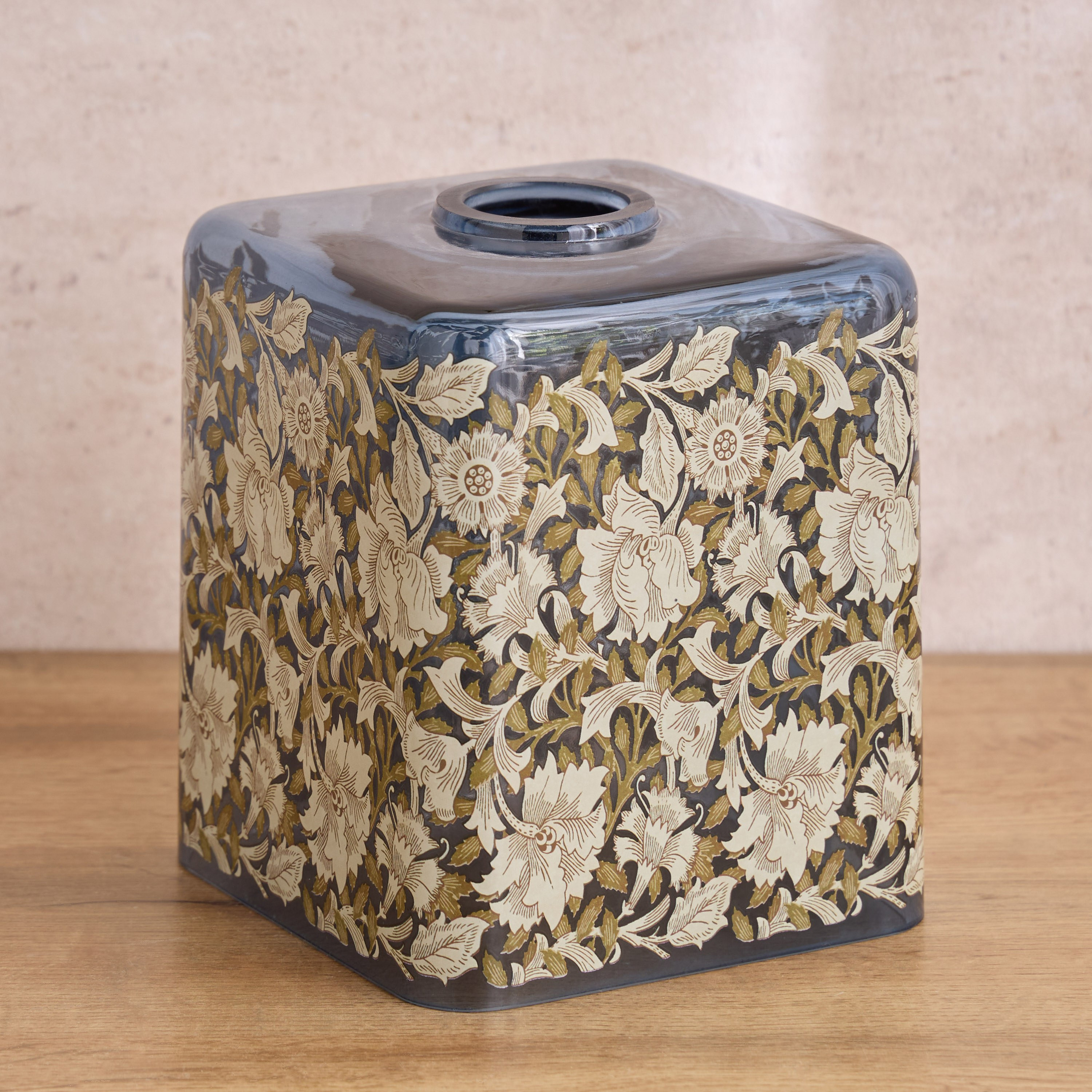 علبة مناديل - ميدو فلورا من هيرتدج-household-bathandlaundry-bathaccessories-tissueboxesandcottonjars-image-2