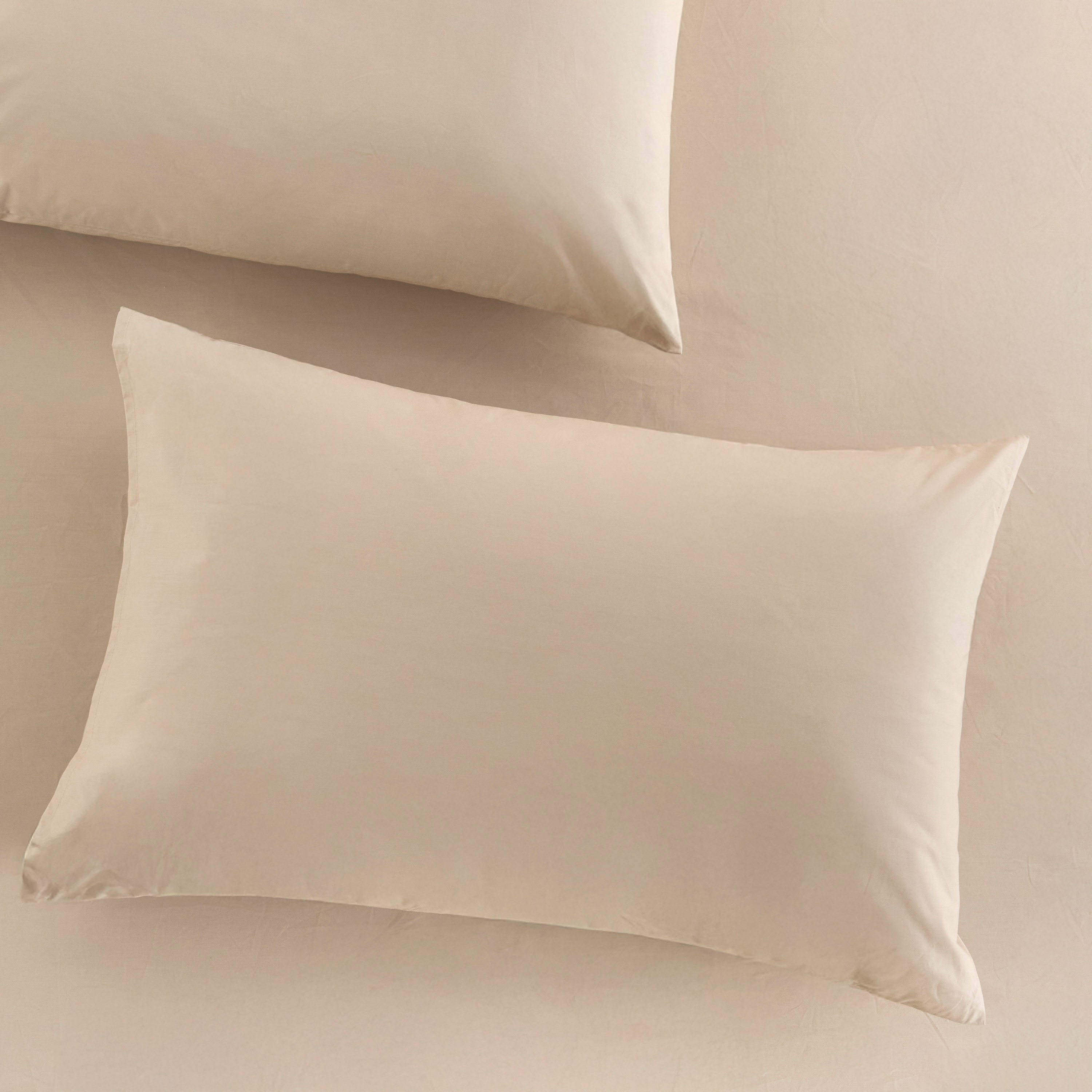 طقم غطاء وسادة قياسي من قطعتين عدد خيوط 200 قطن بركال - سيرينيتي - 50x75 سم-household-bedding-sheetsandpillowcases-pillowcases-image-2