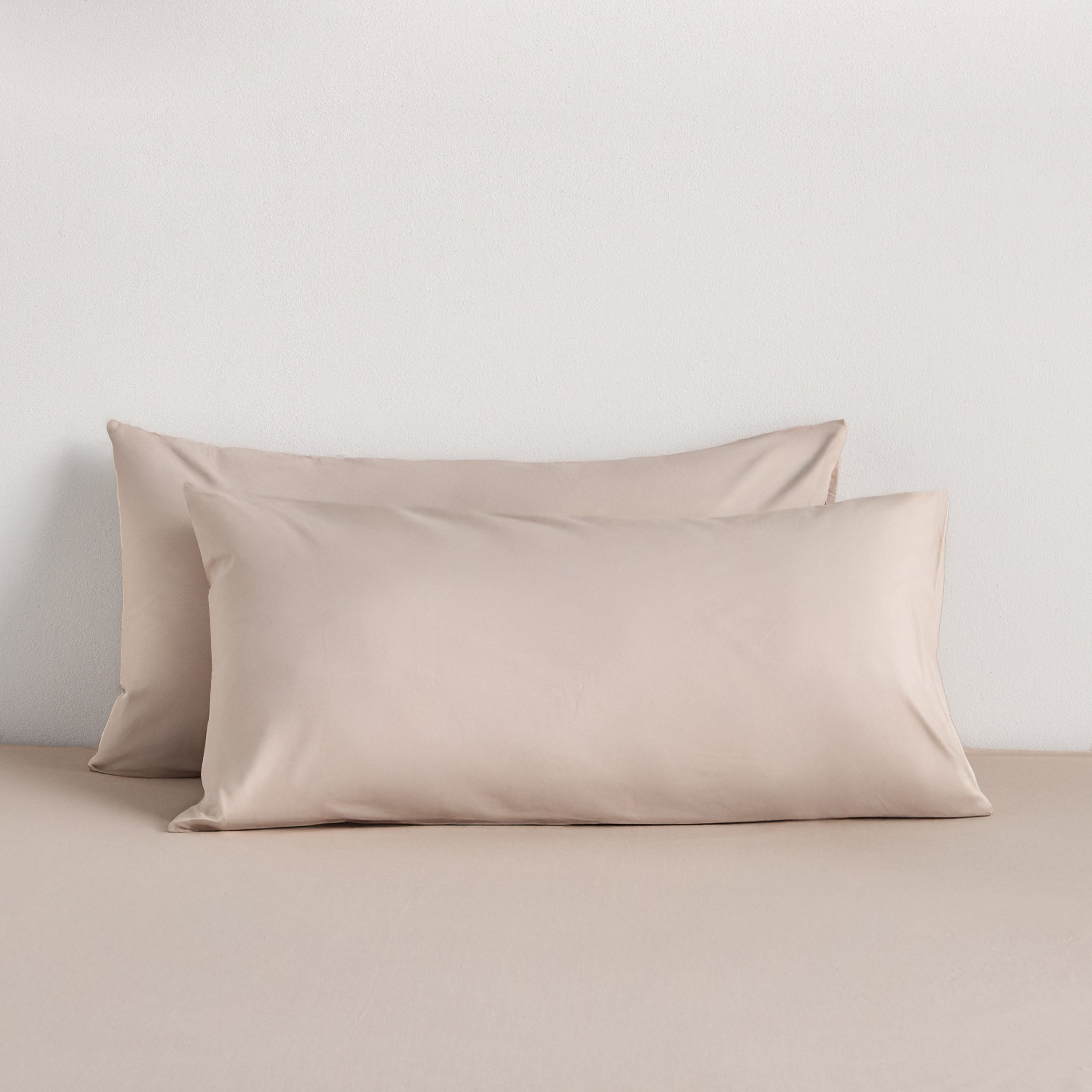 Serenity Cotton Percale 200 Thread Count 2-Piece Pillowcase Set - 50x90 cm-household-bedding-sheetsandpillowcases-pillowcases-image-1