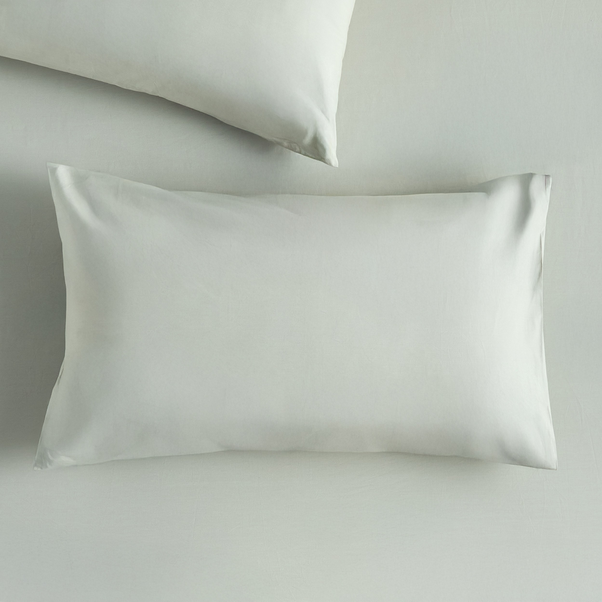 Serenity Cotton Percale 200 Thread Count 2-Piece Pillowcase Set - 50x90 cm-household-bedding-sheetsandpillowcases-pillowcases-image-2