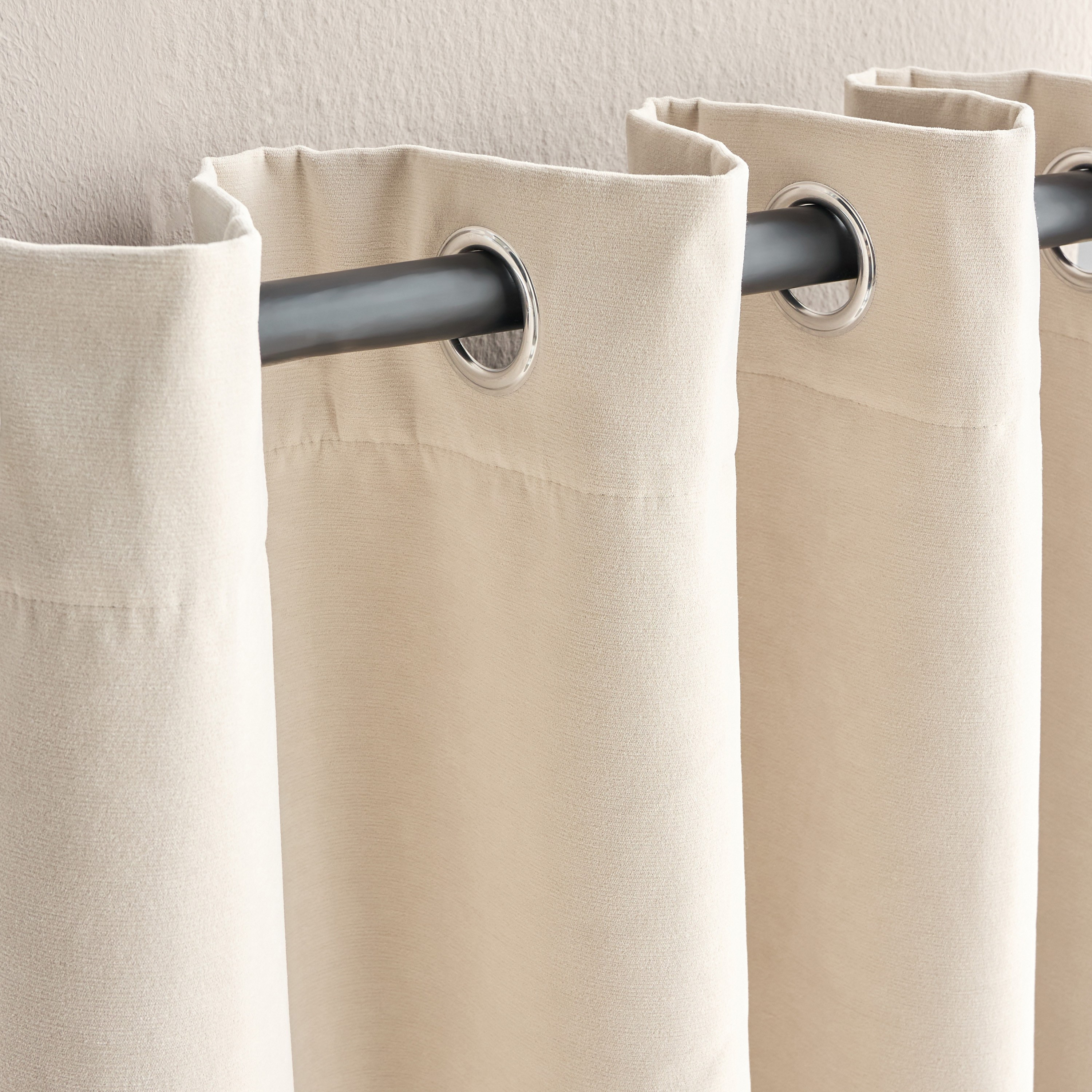 طقم 2 ستارة تعتيم - ستيلار - 135x240 سم-household-windows-curtains-image-2