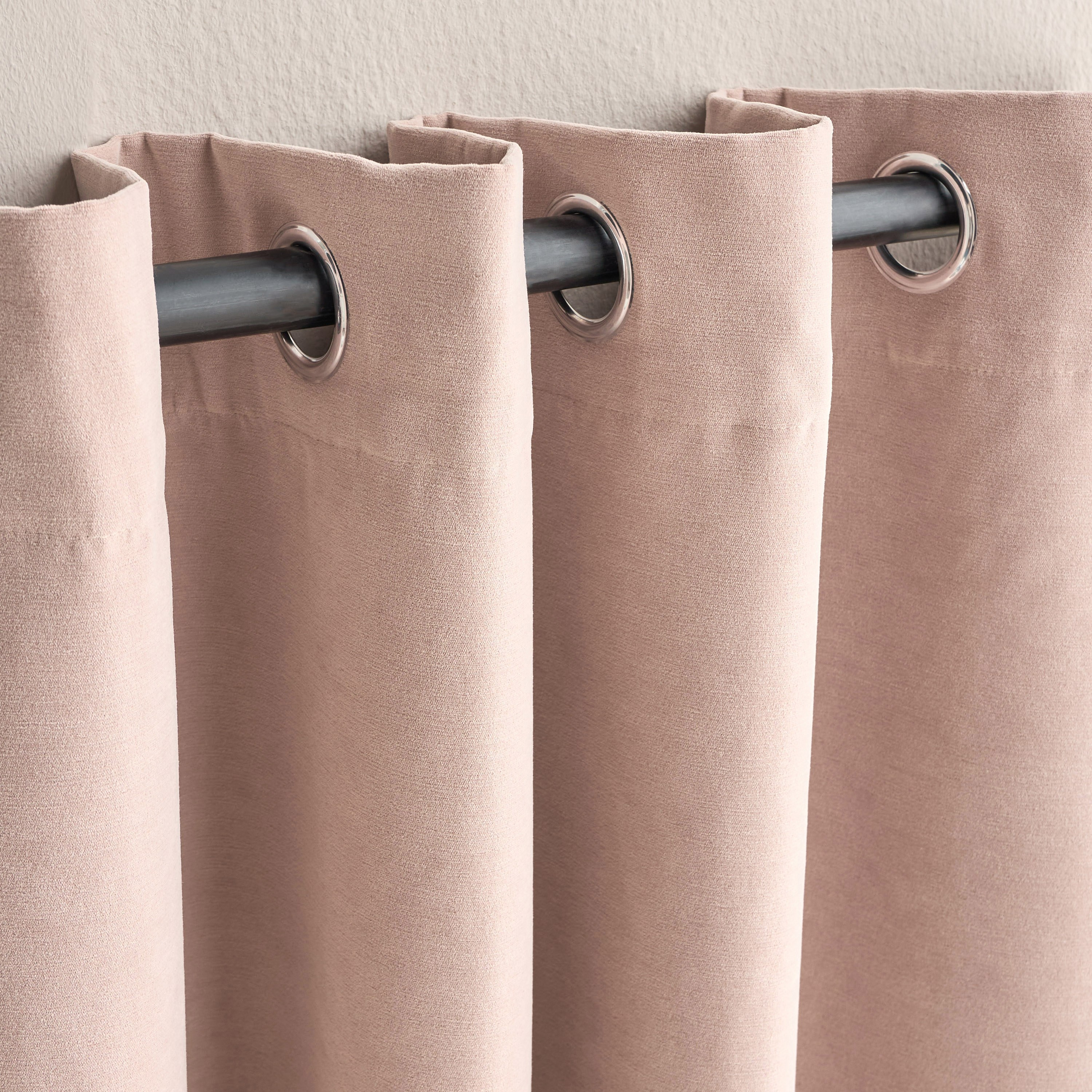 طقم 2 ستارة تعتيم - ستيلار - 135x240 سم-household-windows-curtains-image-2