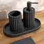 طقم إكسسوارات حمام بولي راتنج من 4 قطع - ريكو-household-bathandlaundry-bathaccessories-bathaccessorysets-image-2