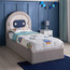 Robot Twin Bed - 90x200 cm-babyandkids-kidsbeds-twinbeds-image-1
