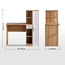 مكتب دراسة مع خزانة - بيج-babyandkids-roomfurniture-studydesks-image-1