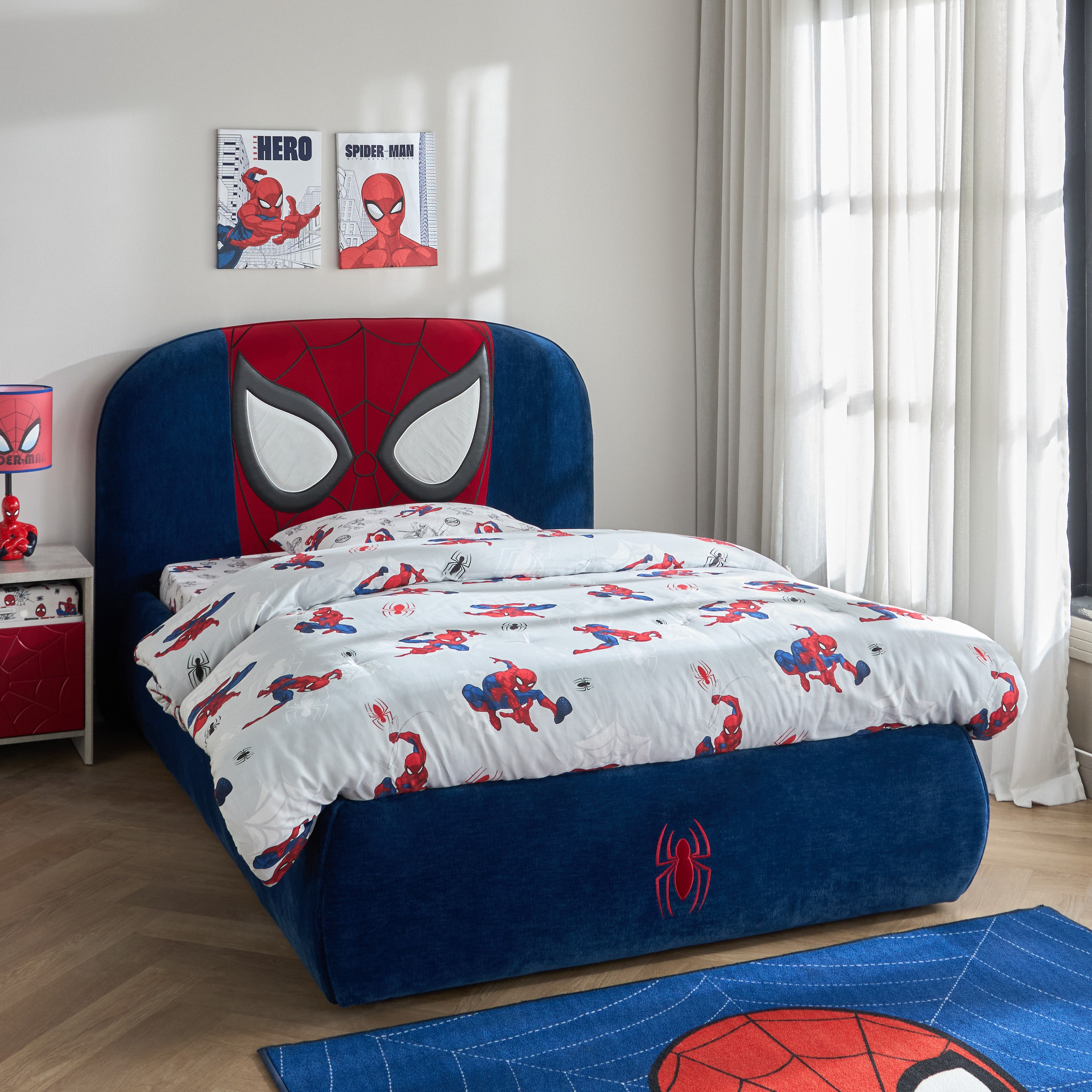 Marvel Spider-Man Single Bed - 120x200 cm