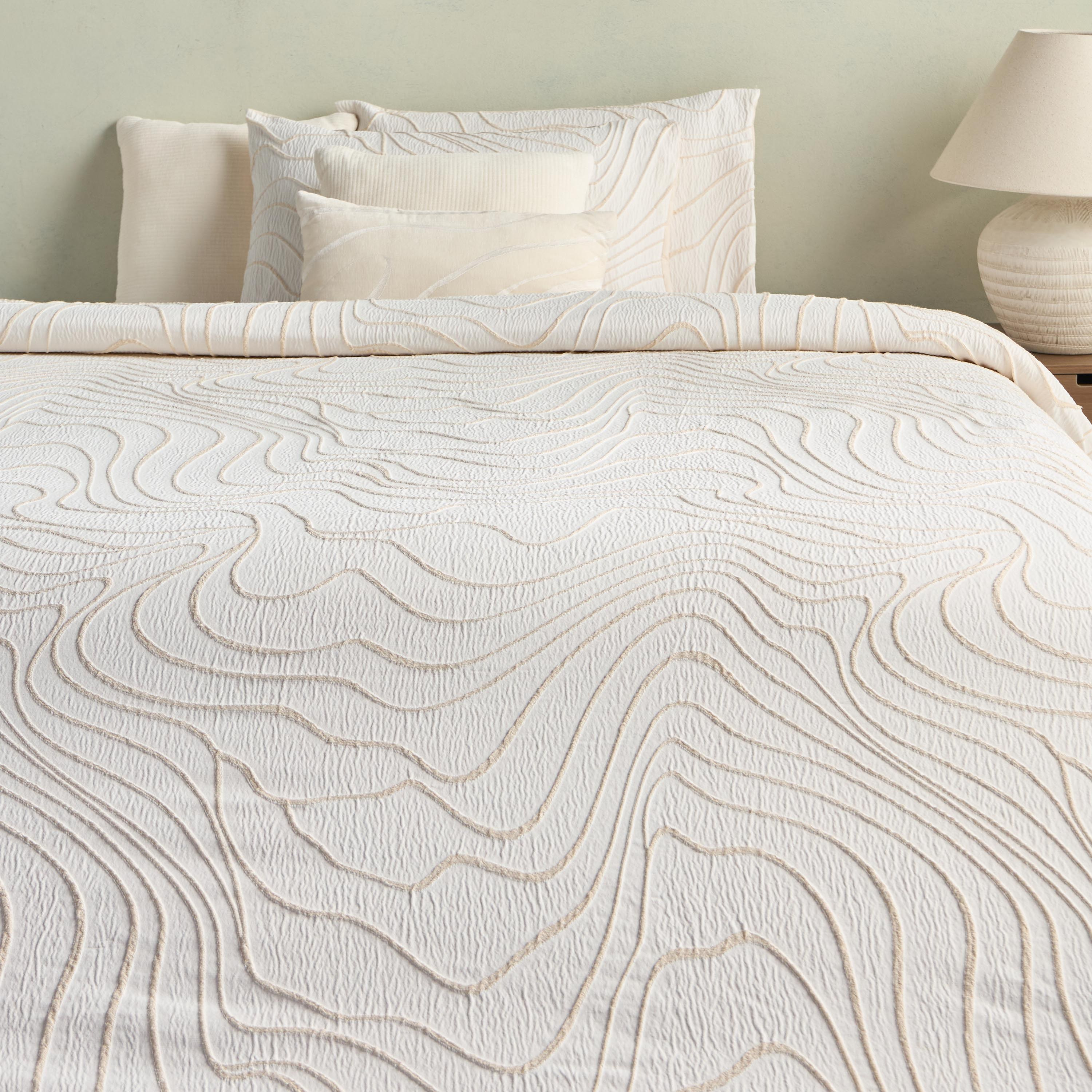 Emmy Jacquard 6-Piece Super King Comforter Set - 240x260 cm-household-bedding-comfortersandbedspreads-comforters-image-2