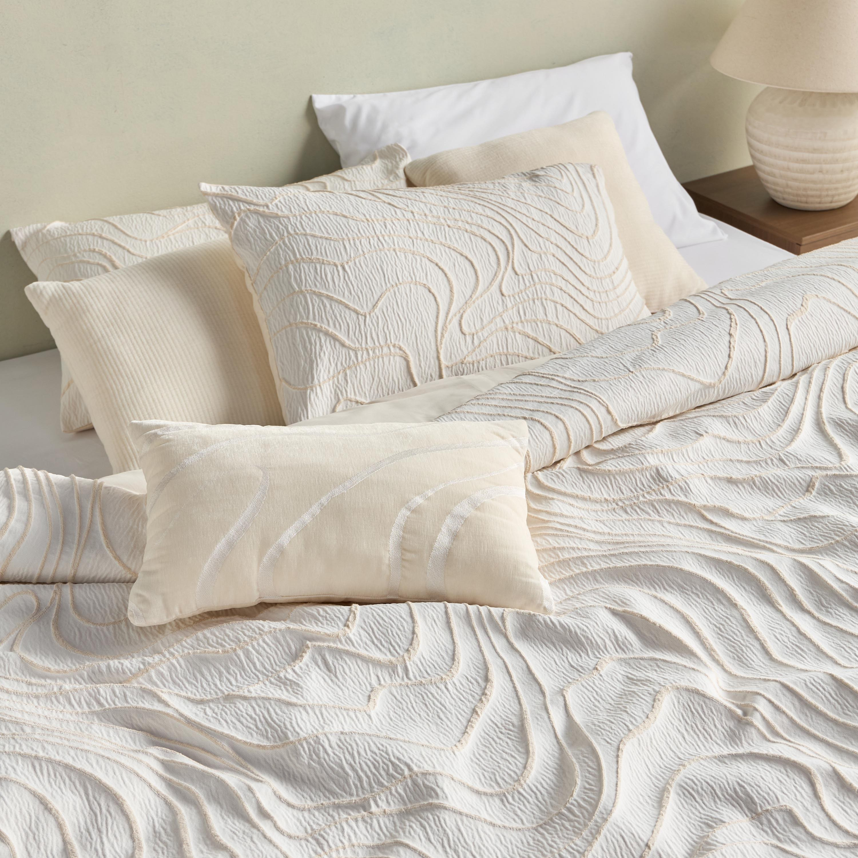 Emmy Jacquard 6-Piece Super King Comforter Set - 240x260 cm-household-bedding-comfortersandbedspreads-comforters-image-5