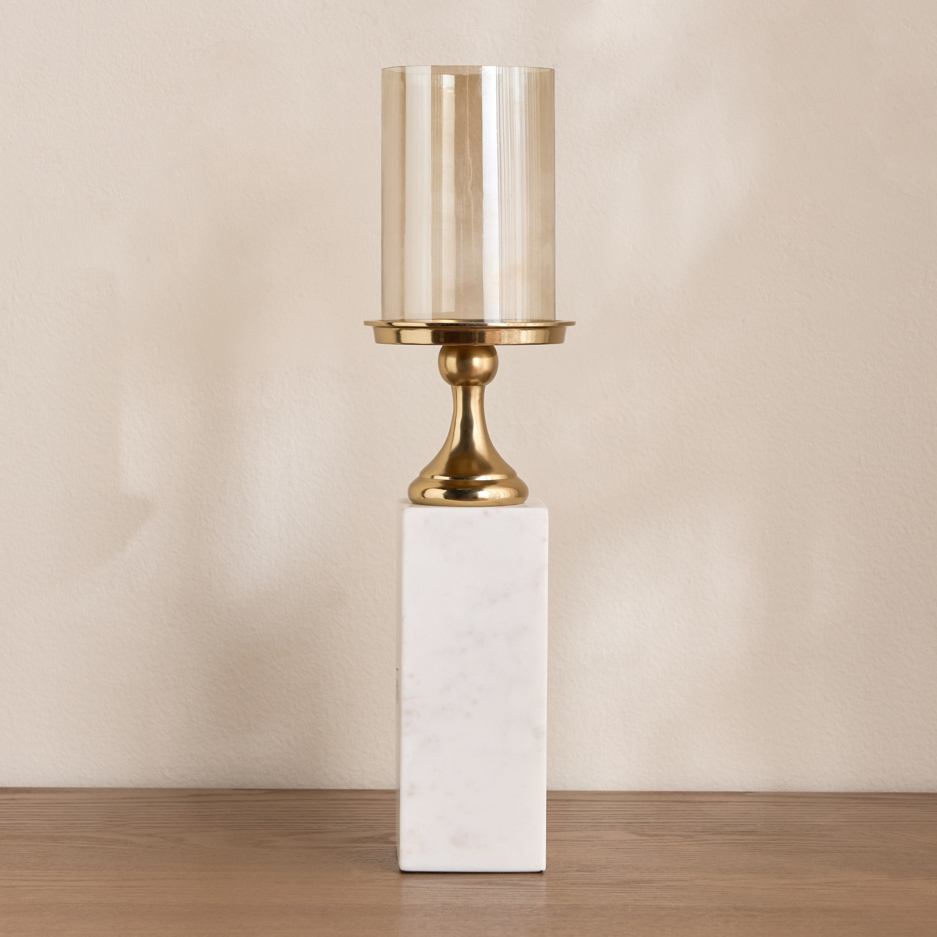حامل شموع عمودي من الرخام - فاطمة نوريك - 46 سم-household-decor-candleholdersandlanterns-image-3