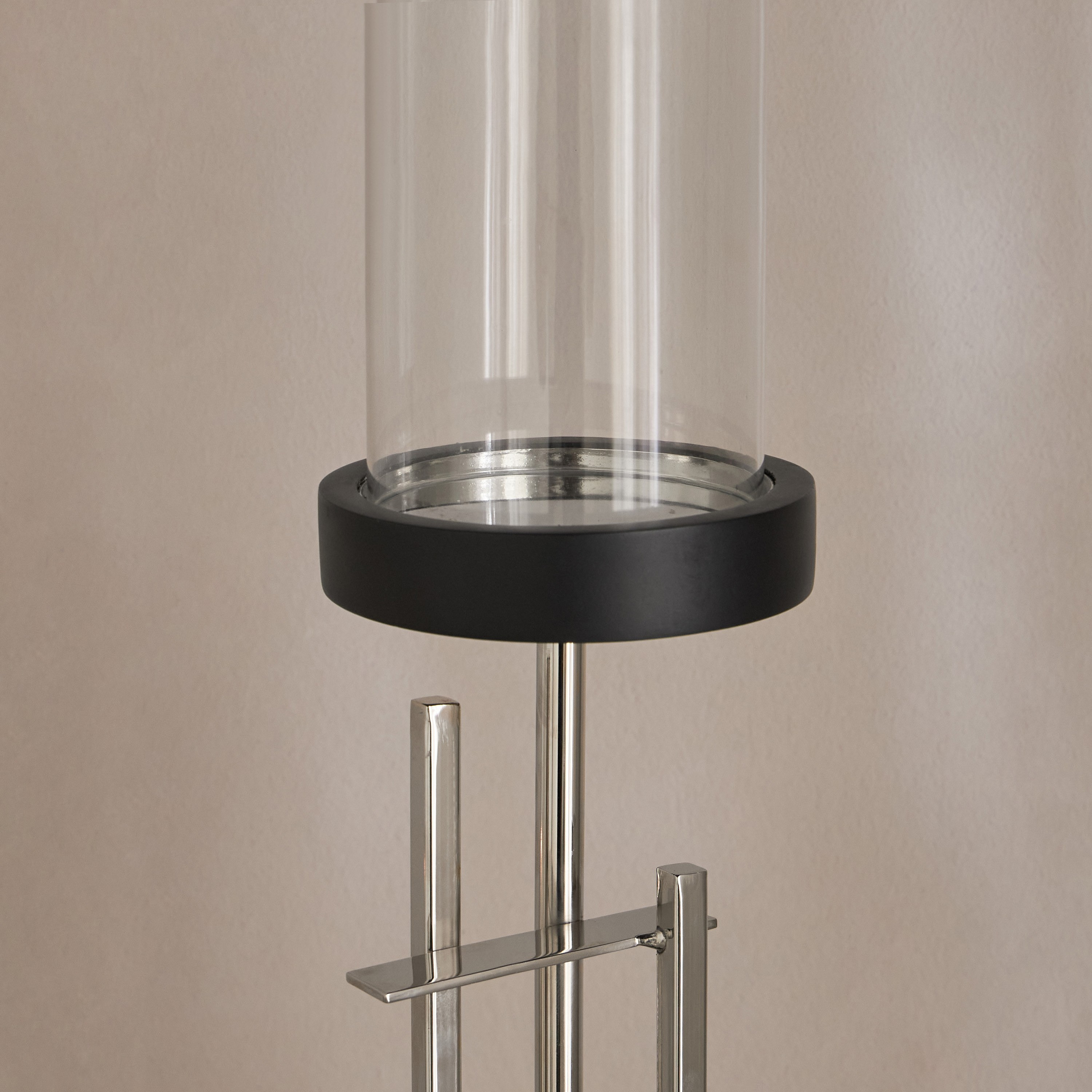 Noor Loft Geo Metal Pillar Candleholder - 61 cm-household-decor-candleholdersandlanterns-image-5