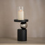 حامل شموع عمودية خشبي بتصميم كروي – نور لوفت - 32 سم-household-decor-candleholdersandlanterns-image-5