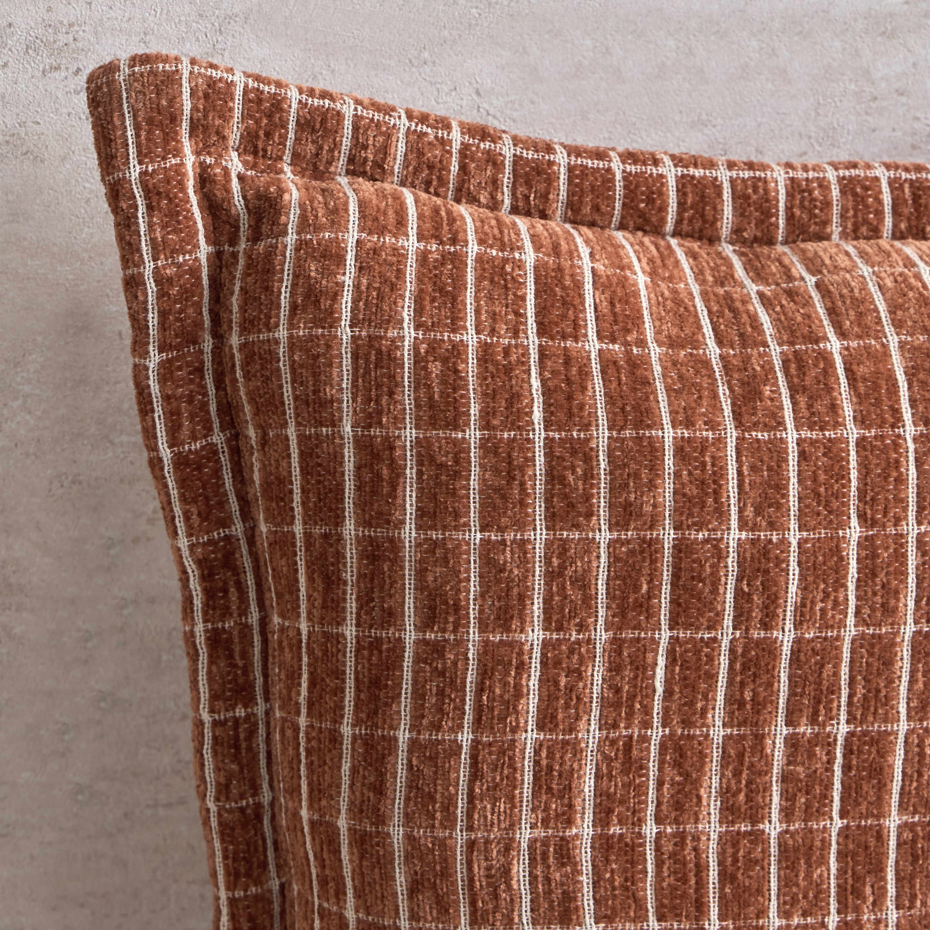 طقم وسادة محشوة بارزة الملمس من قطعتين - نولا - 50×50 سم-household-cushionsandthrows-filledcushions-decorativecushions-image-2