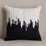 Refined Minimalism Artline Monochrome Boucle Embroidered Cushion Cover - 50x50 cm-household-cushionsandthrows-cushioncovers-image-1