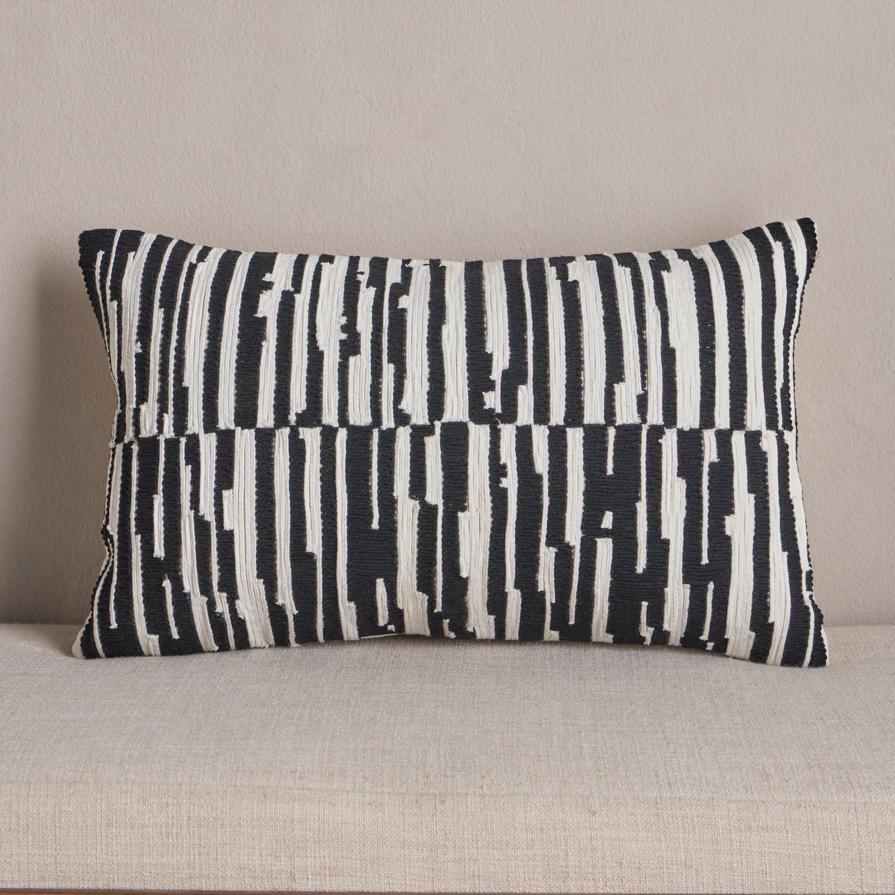 Refined Minimalism Inkform Cord Cushion Cover - 30x50 cm-household-cushionsandthrows-cushioncovers-image-1