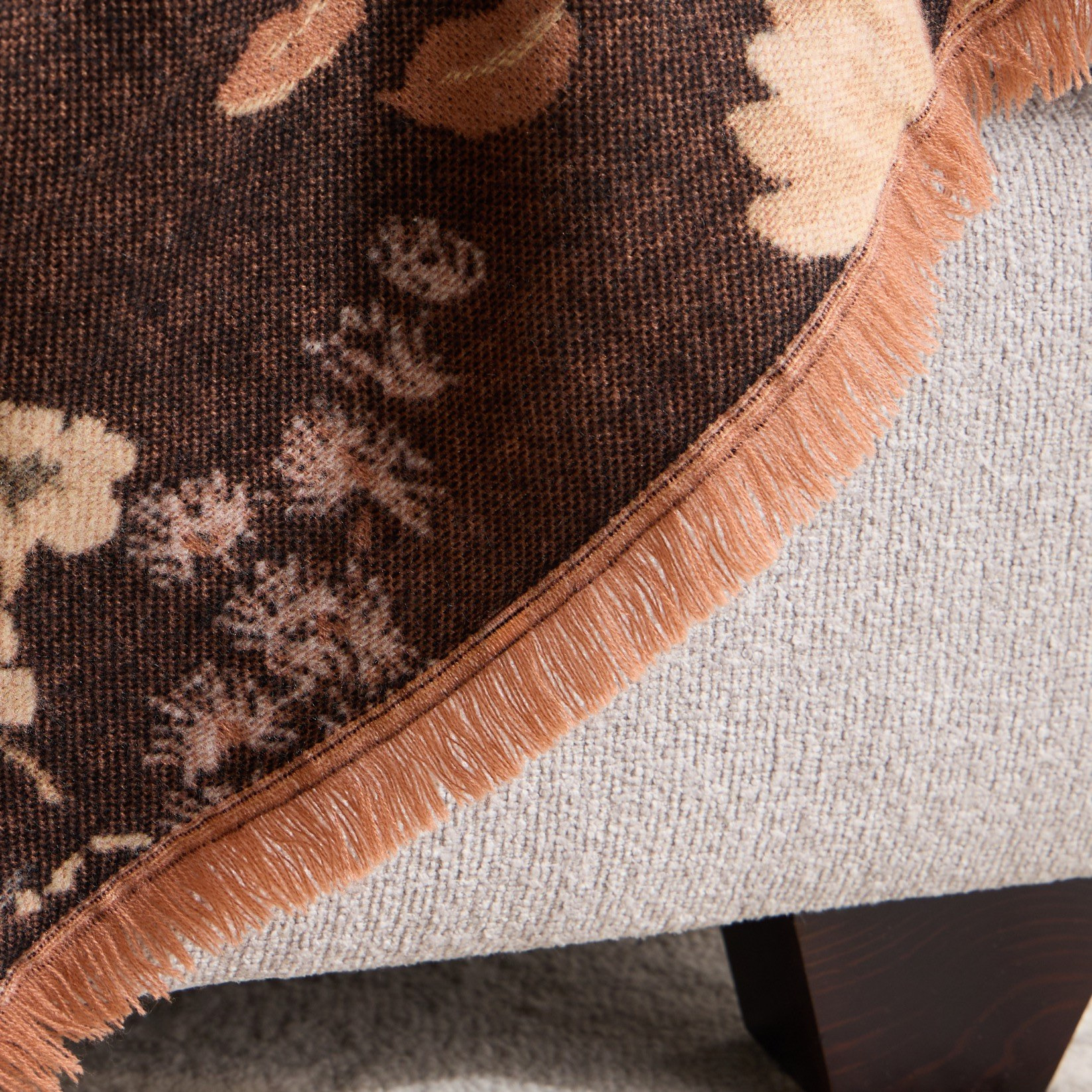 Midnight Botanica Acrylic Throw - 130x170 cm-household-cushionsandthrows-throwsandblankets-throws-image-3