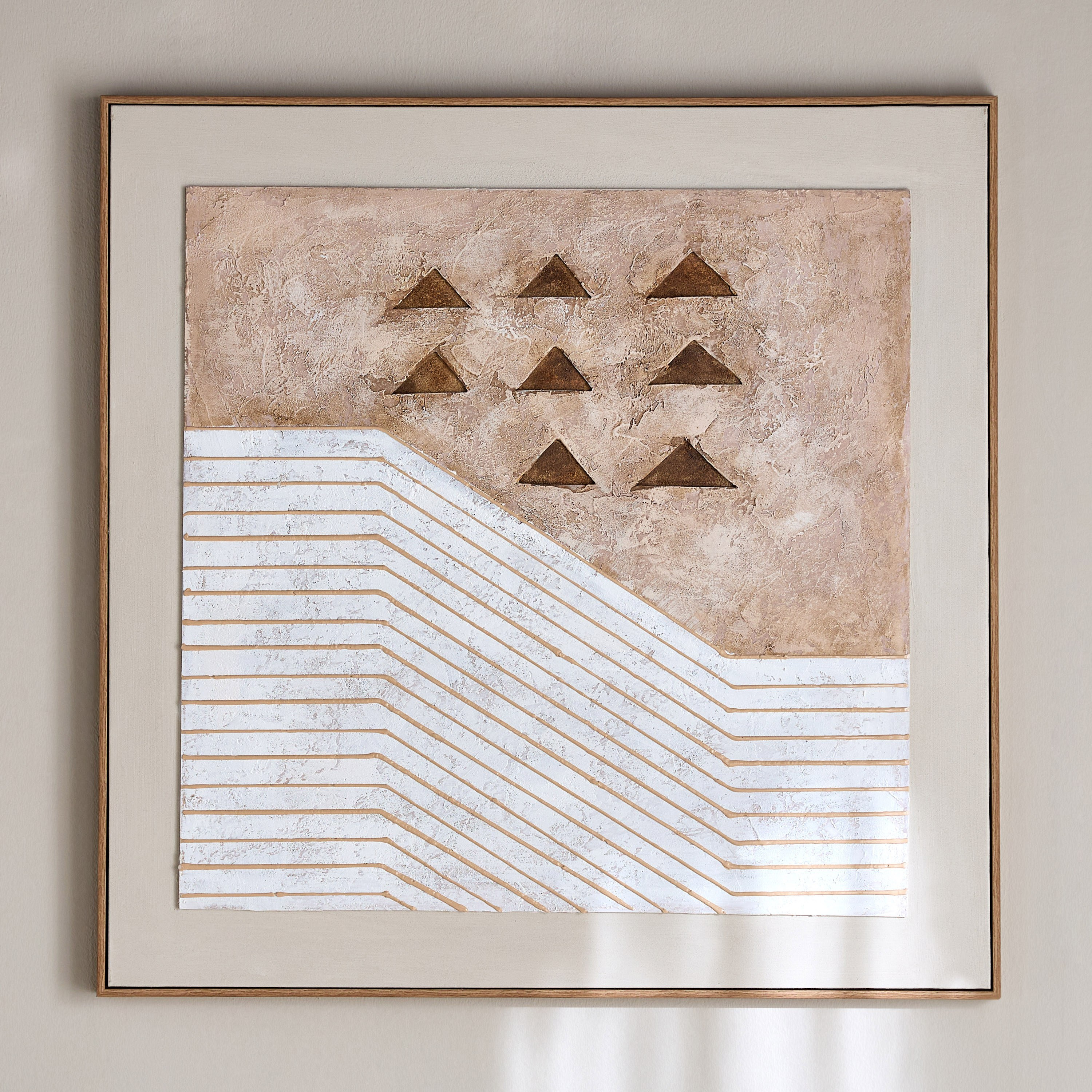 لوحة كانفس مؤطرة - باستا فيوتشر أزيزا - 100x100 سم-household-walldecorandmirrors-wallart-image-1
