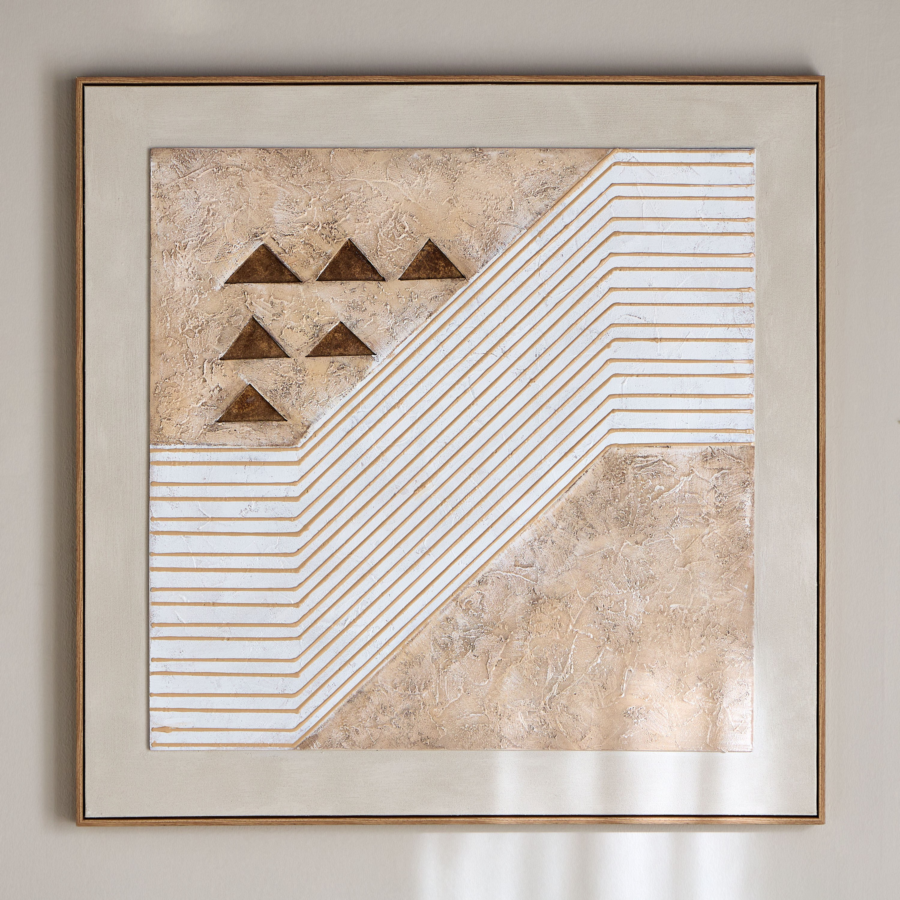لوحة جدارية كانفاس مؤطرة - باست فيوتشر هبة - 100x100 سم-household-walldecorandmirrors-wallart-image-1