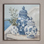Luxe Orientale Aida Framed Canvas Wall Art - 100x100 cm-household-walldecorandmirrors-wallart-image-1