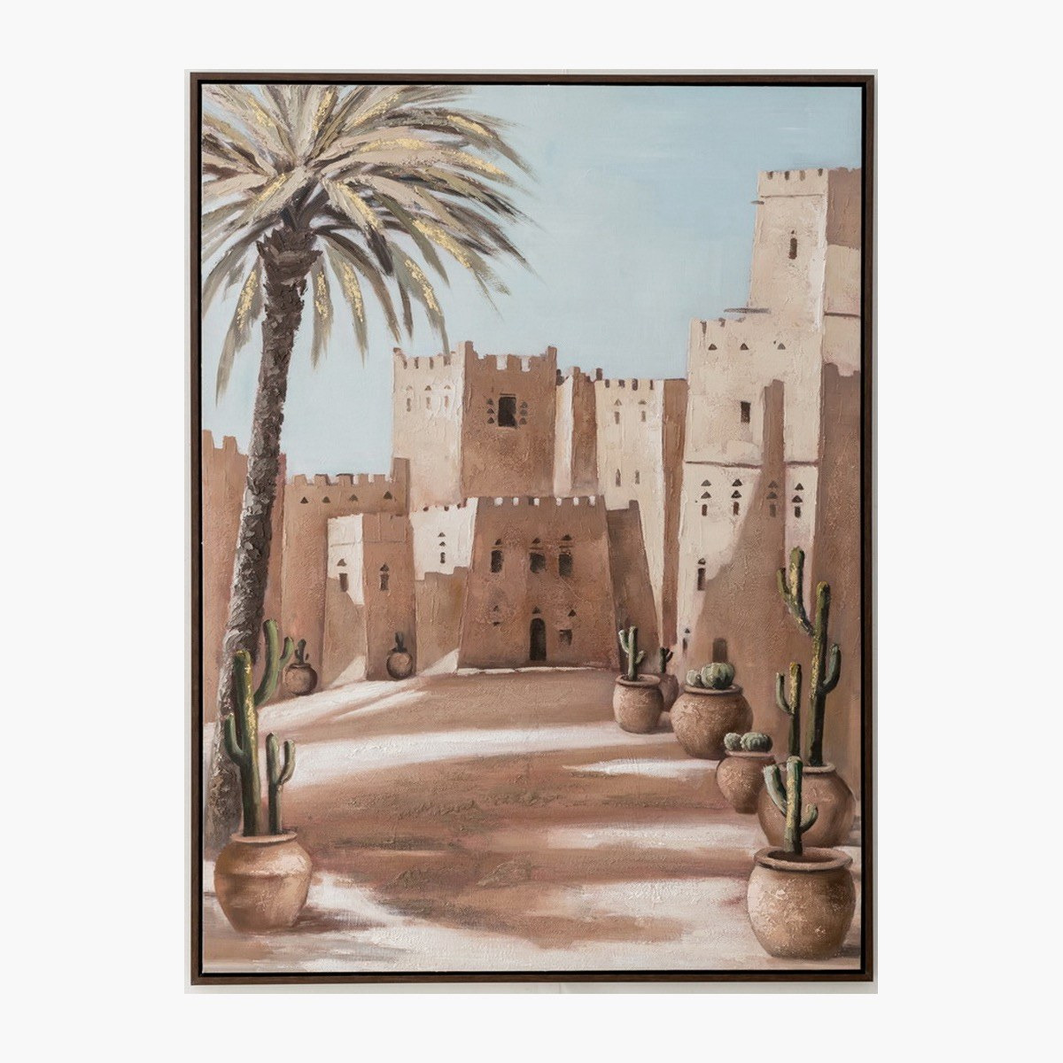 لوحة جدارية كانفاس مؤطرة باست فيوتشر جانا - 150x200 سم-household-walldecorandmirrors-wallart-image-1