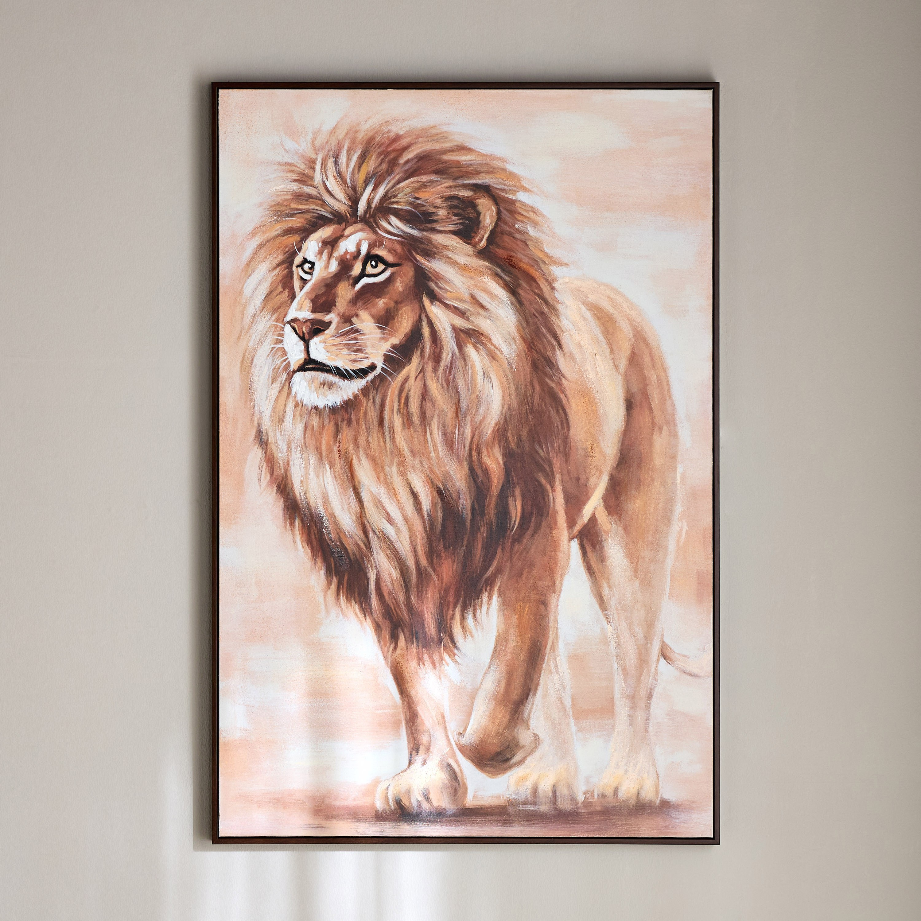 لوحة جدارية زيتية كانفاس مؤطرة - عفراء - 80x120 سم-household-walldecorandmirrors-wallart-image-1