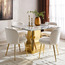 Elysian 4-Seater Marble Top Dining Table-furniture-diningroom-diningtables-image-6