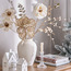 غصن ماغنوليا مزين بالخرز - شيمر ميست - 76 سم-household-christmas-wreathsgarlandsandflowers-flowers-image-1