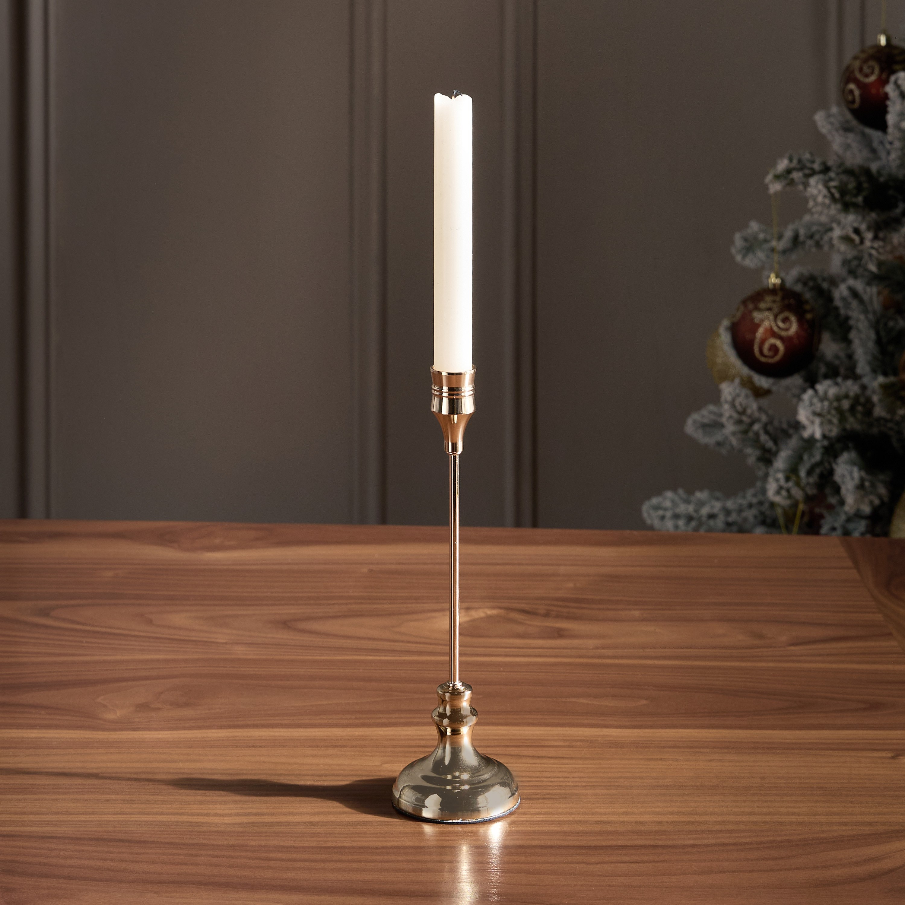 حامل شموع رفيعة معدن - 24 سم-household-decor-candleholdersandlanterns-image-1