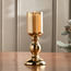 حامل شموع معدن - شيمر ميست - 28 سم-household-decor-candleholdersandlanterns-image-4