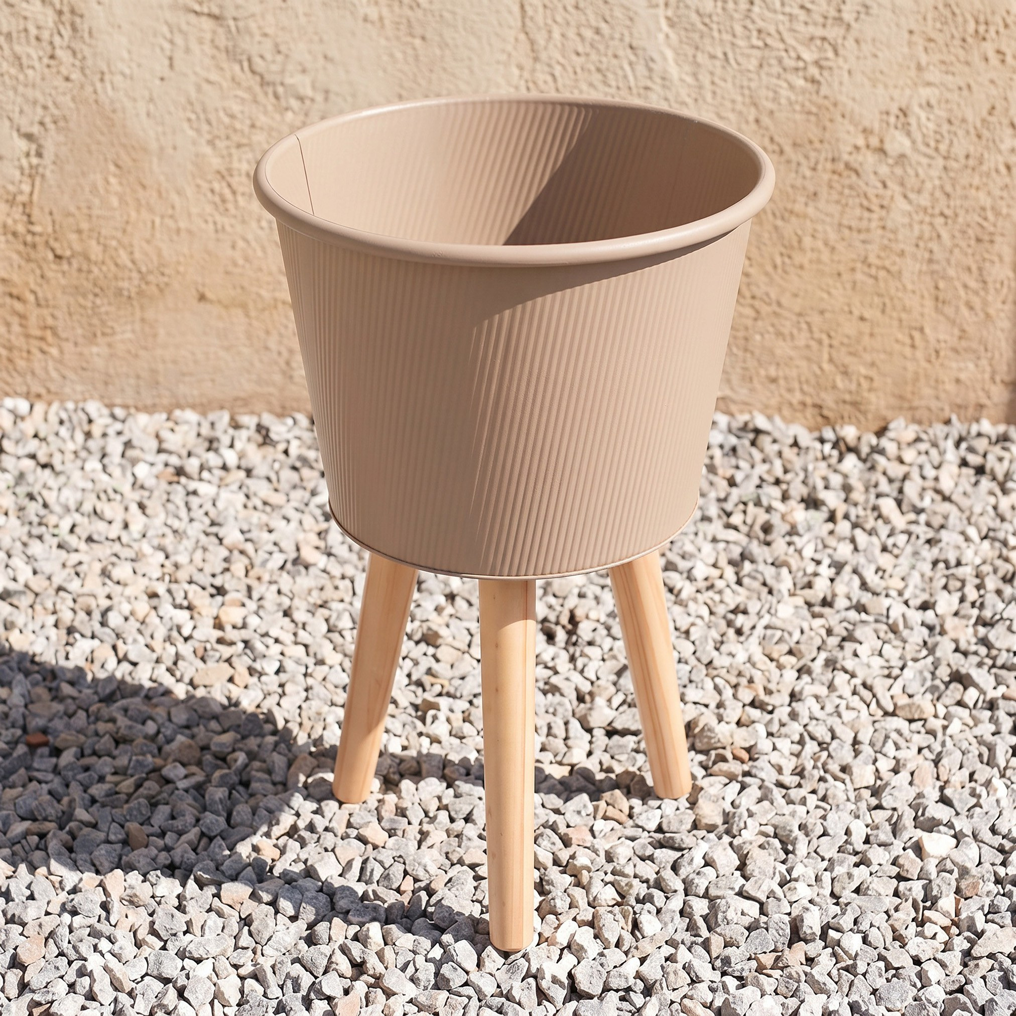 حامل إناء زرع معدني - آريف - 45 سم-household-gardenandoutdoor-trellisandstands-plantstands-image-2