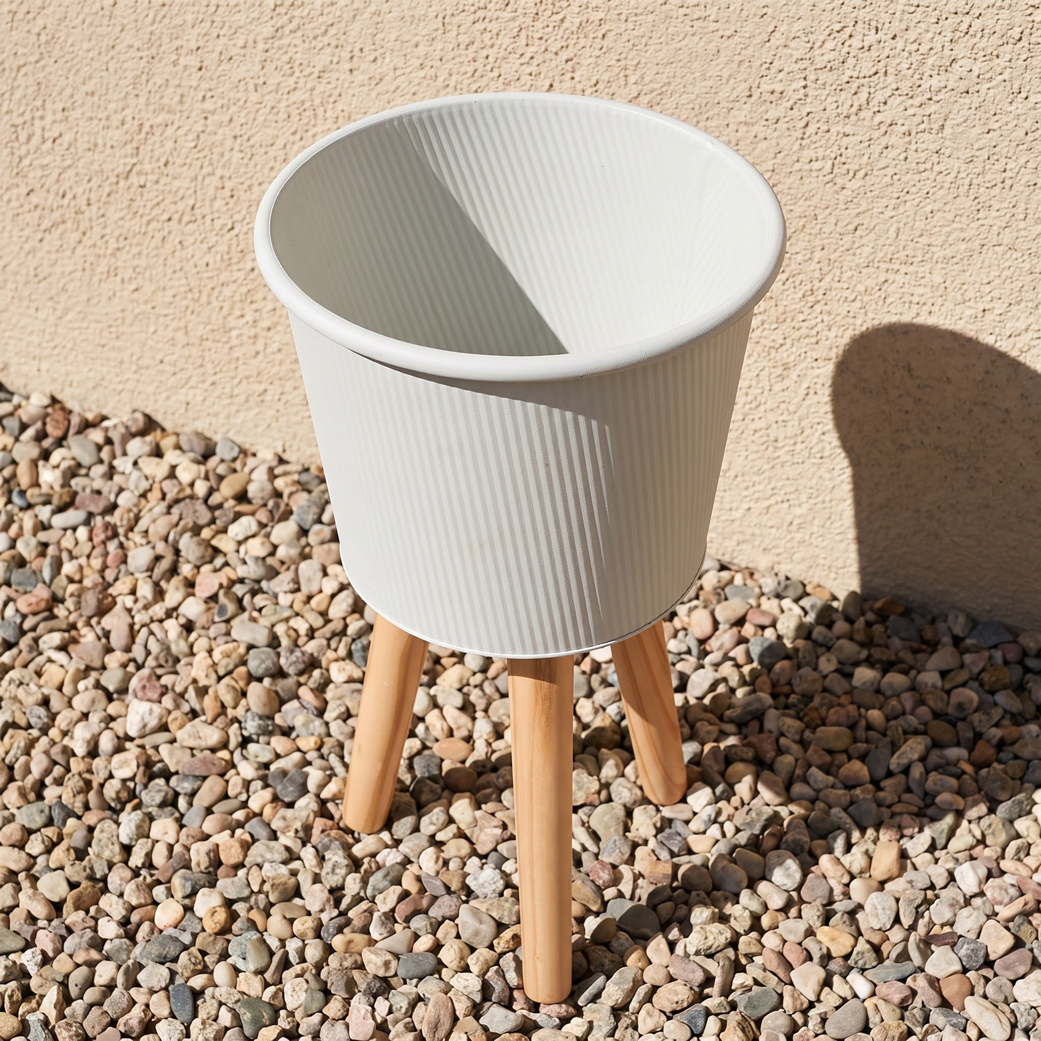 حامل إناء زرع معدني - آريف - 45 سم-household-gardenandoutdoor-trellisandstands-plantstands-image-2