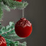 Burgundy 4-Piece Bauble Set - 8 cm-binpromo_ADCB_UAE_151026-image-2
