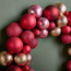 Burgundy Wreath - 35x35 cm-household-christmas-wreathsgarlandsandflowers-wreaths-image-2