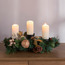 حامل شموع بتصميم أوراق الشجر الأنيق - شيمر ميست - 30x71 سم-household-christmas-decorandtableware-decoraccessories-image-4