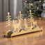 Forest Metal Tealight Candleholder Decorative Accent - 14x38 cm-household-christmas-decorandtableware-decoraccessories-image-1