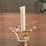 Shimmer Mist Glass Taper Candleholder - 6 cm-household-christmas-decorandtableware-decoraccessories-image-1
