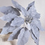 Winter Wonderland Poinsettia Stem - 23 cm-household-christmas-wreathsgarlandsandflowers-flowers-image-2