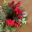 Poinsettia Wreath  - 17.5 cm-household-christmas-wreathsgarlandsandflowers-wreaths-image-4