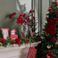 Burgundy Poinsettia Spray - 45 cm-household-christmas-wreathsgarlandsandflowers-flowers-image-3