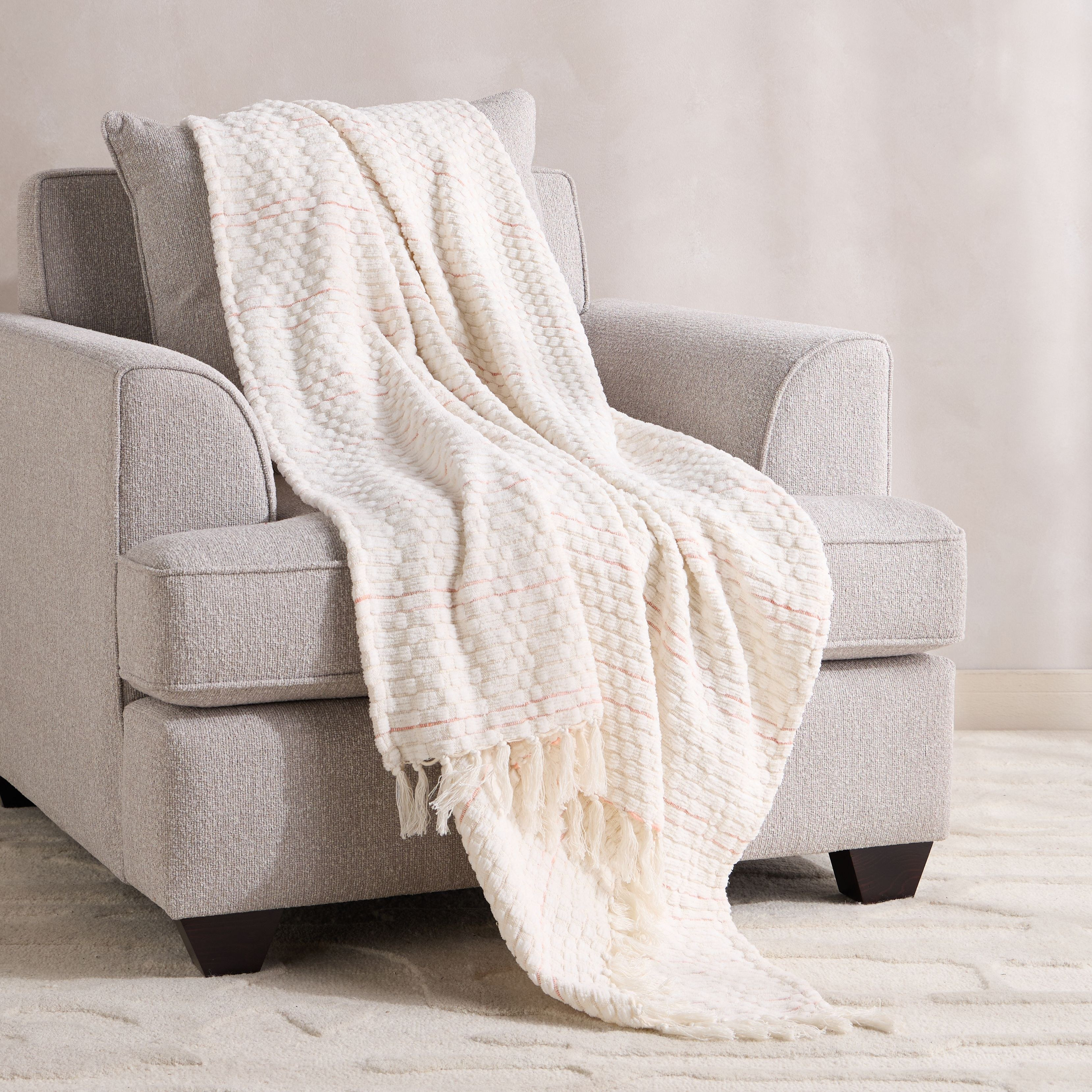 بطانية خفيفة قطن - آردن - 130x170 سم-household-cushionsandthrows-throwsandblankets-throws-image-1
