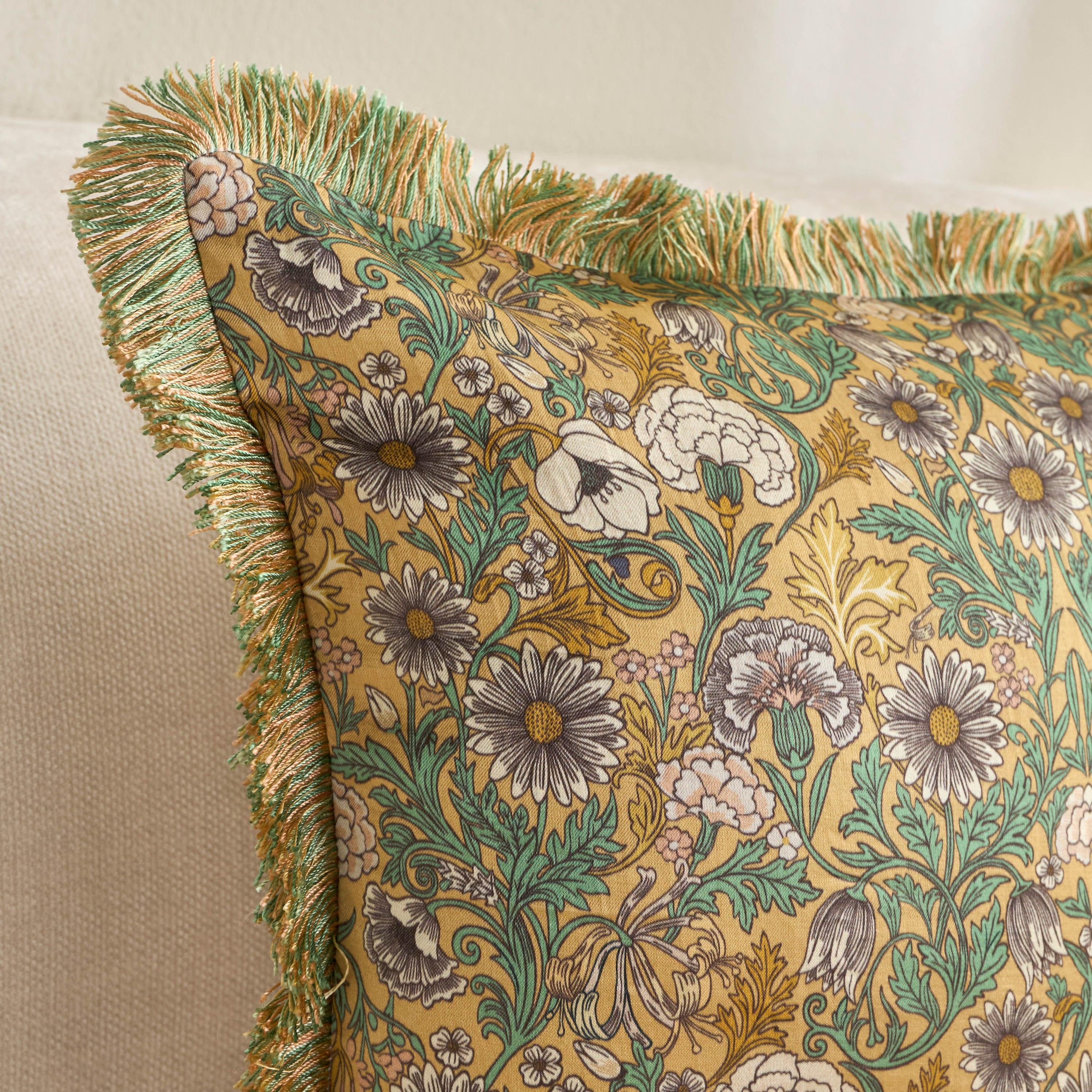 Meadows Garden Printed Cushion Cover - 50x50 cm-household-cushionsandthrows-cushioncovers-image-2
