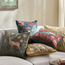 غطاء وسادة مطرز بنقشة طاووس- ميدوز - 45x45 سم-household-cushionsandthrows-cushioncovers-image-1