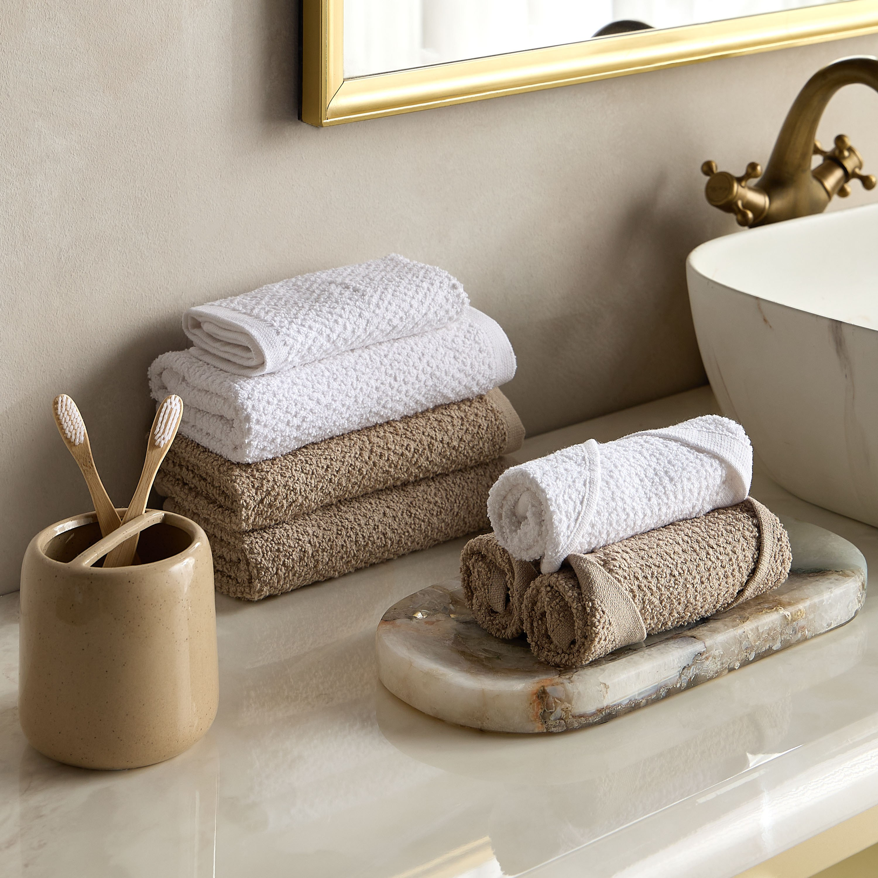 Sava 3-Piece 440 GSM Hand Towel Set - 40x70 cm-household-bathandlaundry-bathlinen-towels-image-4